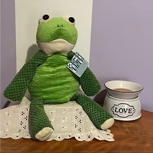 Ribbert The Frog Scentsy Buddy Stuffed Animal & Scent Pak